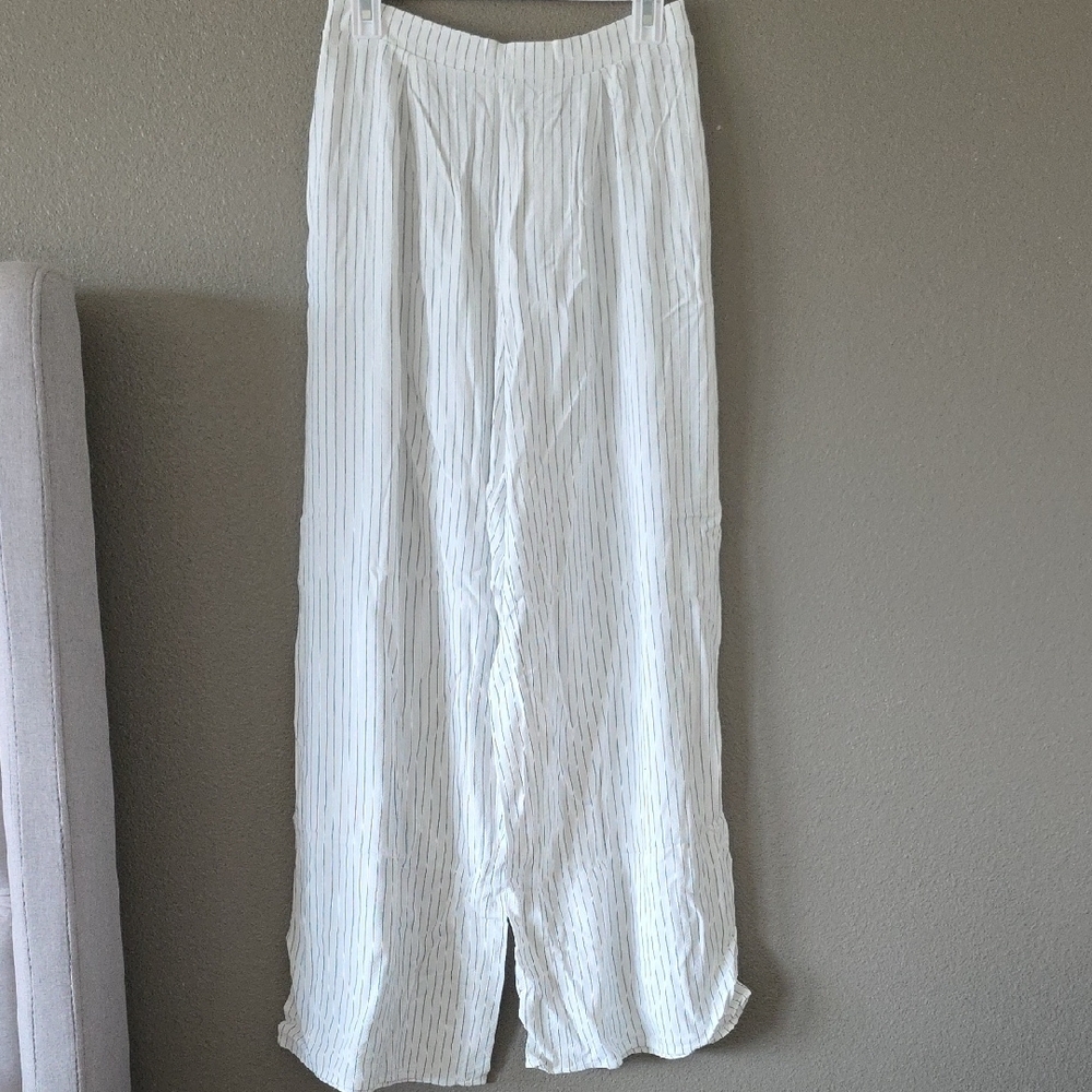 Sienna Sky Wide Leg Pants - White